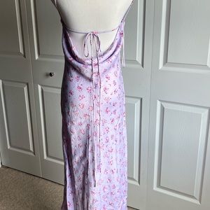 Zara midi floral dress M